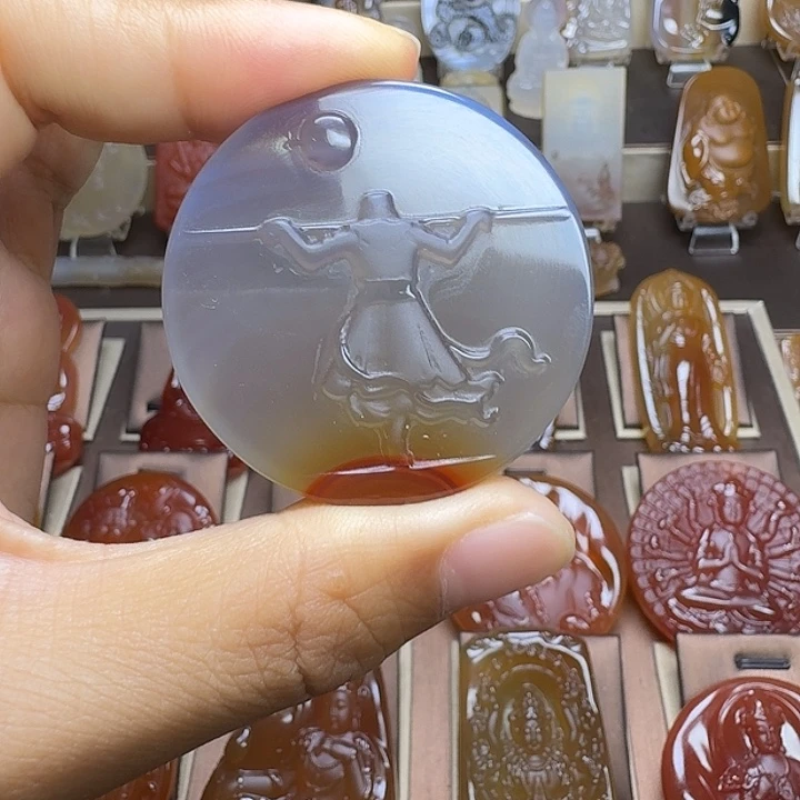 未镶嵌颈饰玛瑙/玉髓