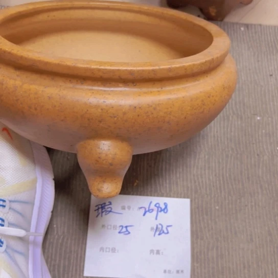 紫砂花盆花卉工艺