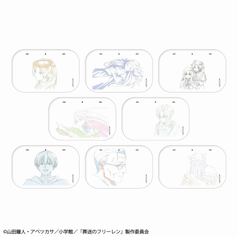 【薯饼】葬送的芙莉莲 原画线稿 圆角方徽章吧唧【代拆】