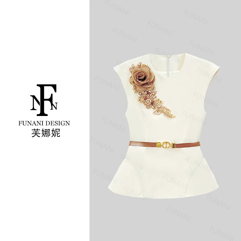 FNN【时尚密码】2025新款优雅气质复古休闲衣服女上衣F2520114A