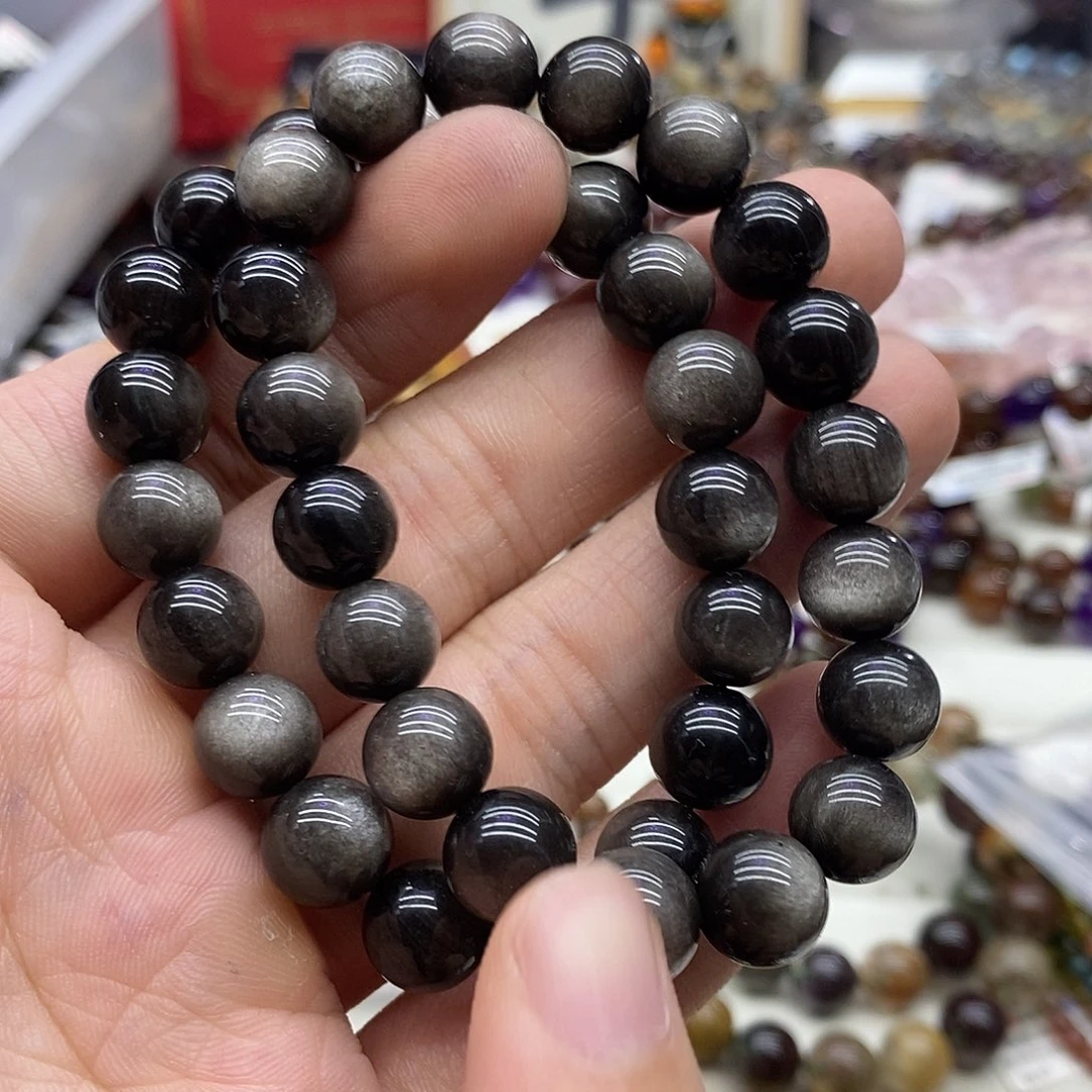 水晶手链未镶嵌多样性发货发一条