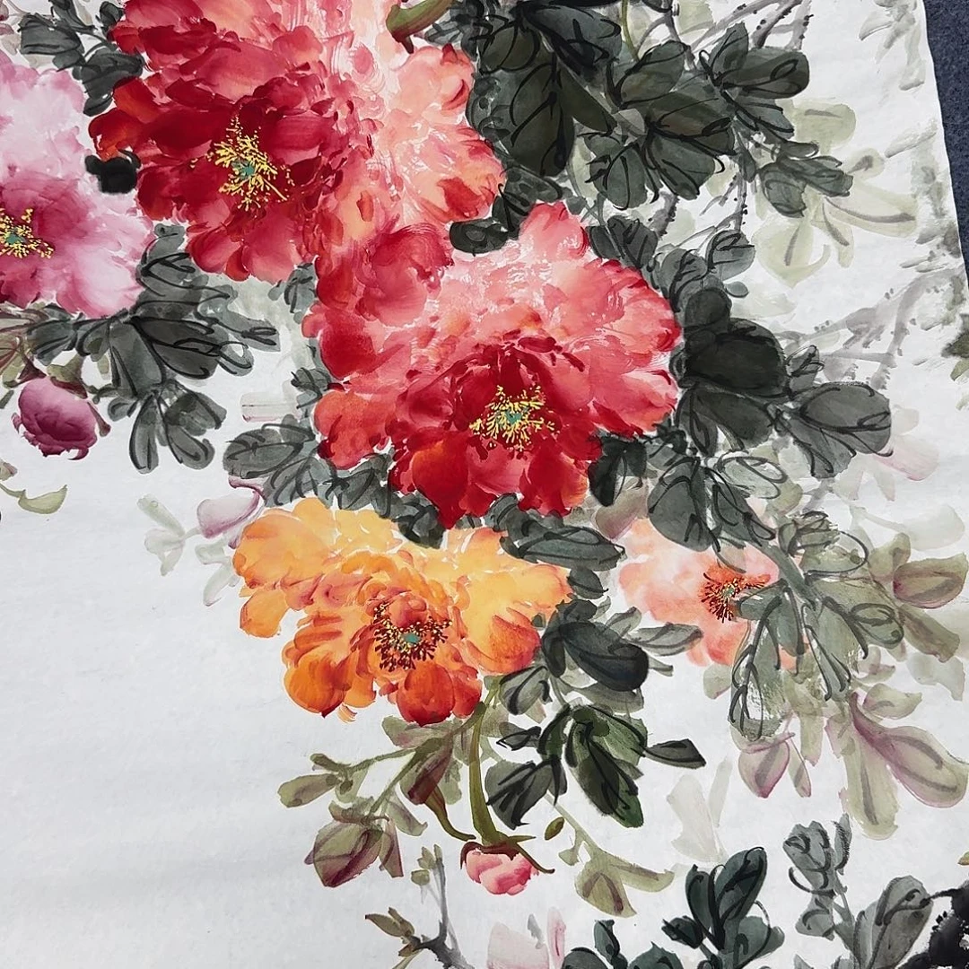 国画国画作品宣纸纯手绘