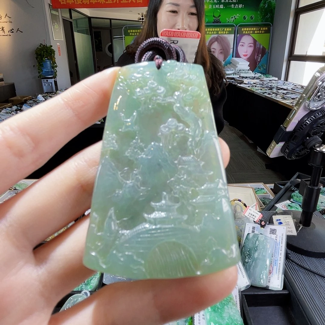 颈饰未镶嵌翡翠翡翠