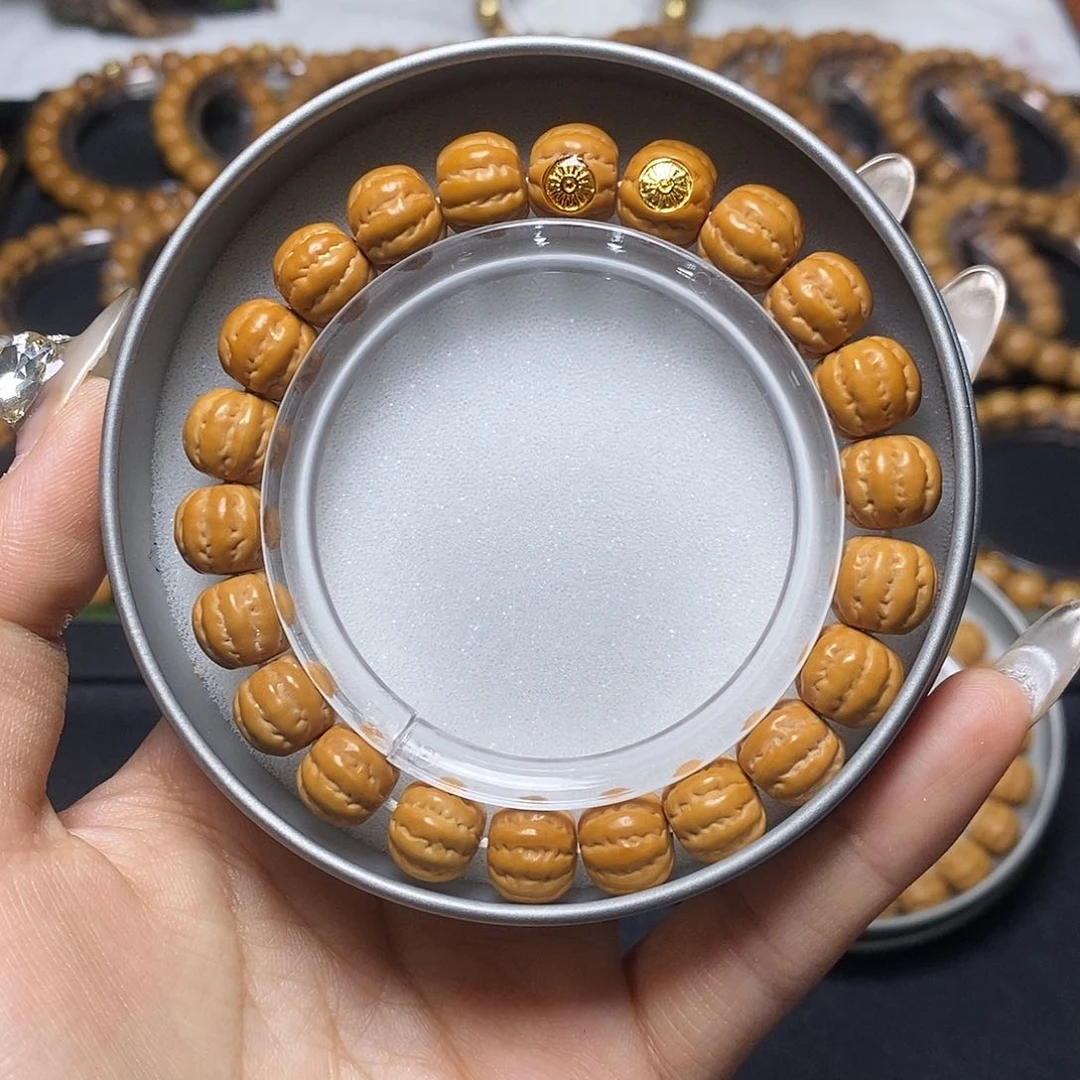 猴头核桃手串双标京八棱尺寸11+全品单号392号