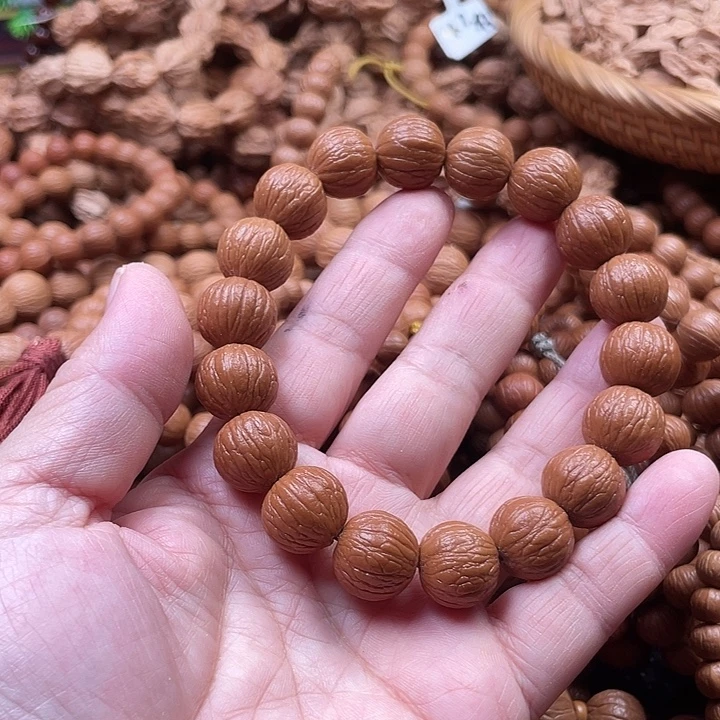 手串猴头核桃1.4同尺聚宝盆