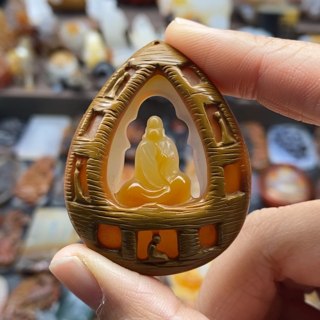 未镶嵌吊坠(不含链)玛瑙/玉髓