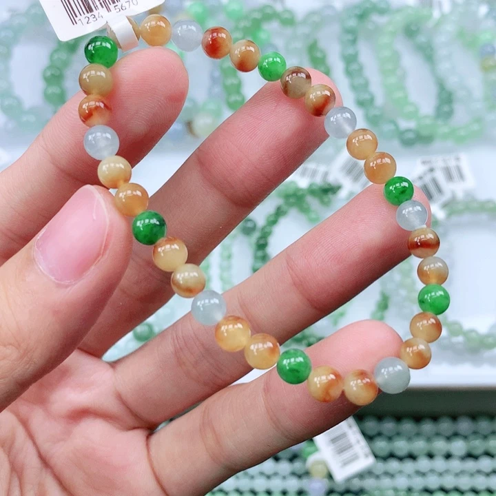 未镶嵌手链翡翠翡翠