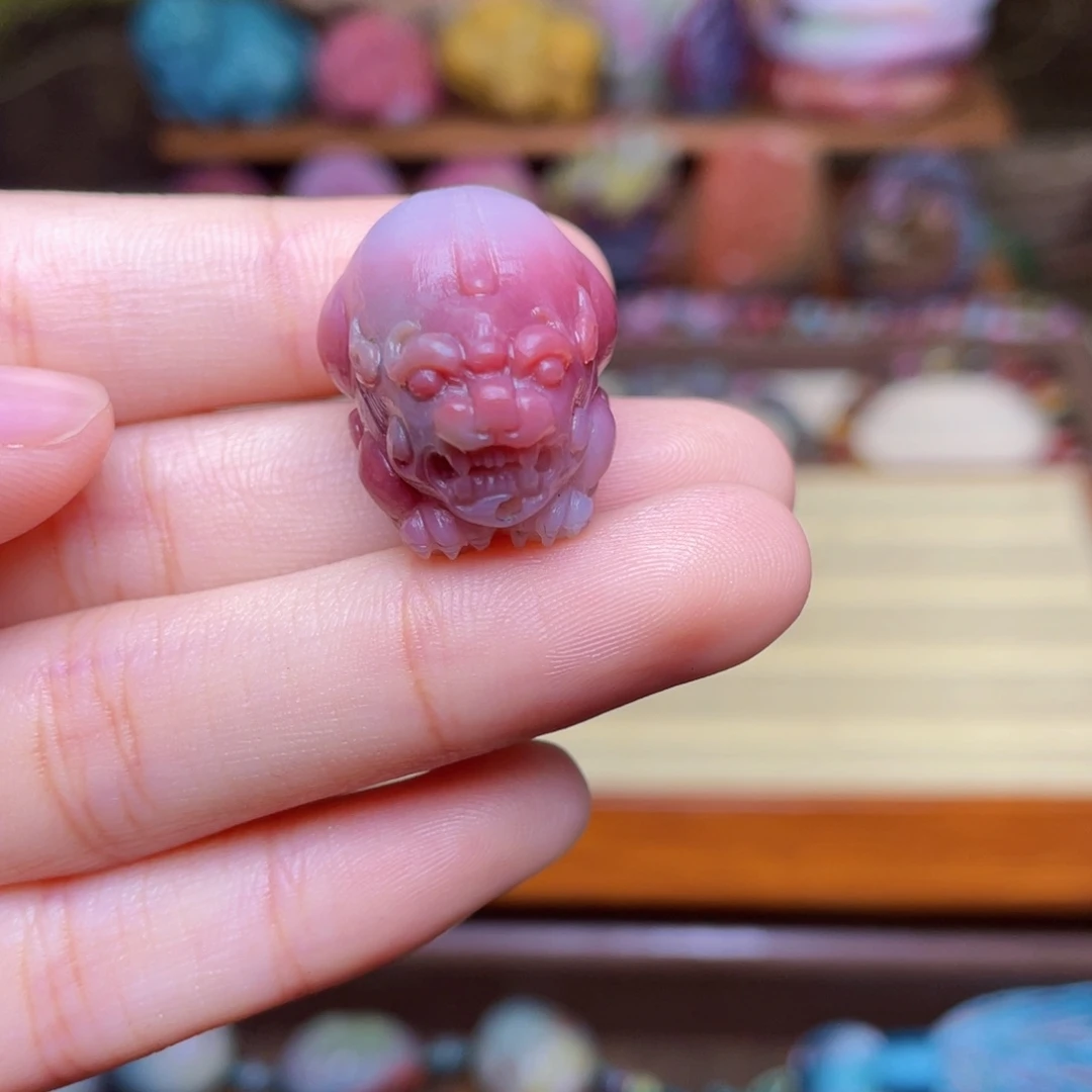 玛瑙/玉髓未镶嵌珠宝半成品亿**贸盐源玛瑙貔貅