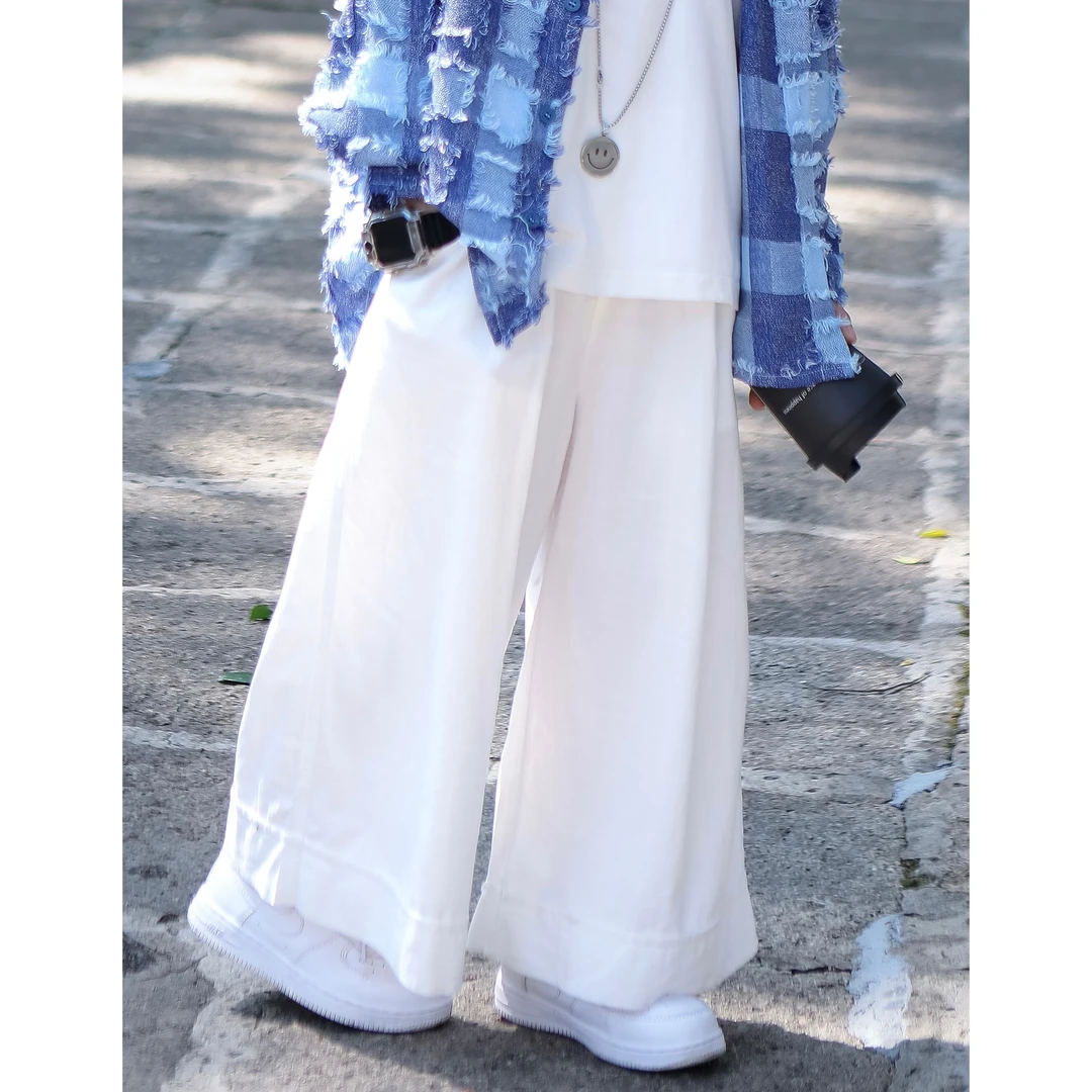 【现货】伟伟同款【初见】2025春季新品休闲裤阔腿长裤童装WW0583