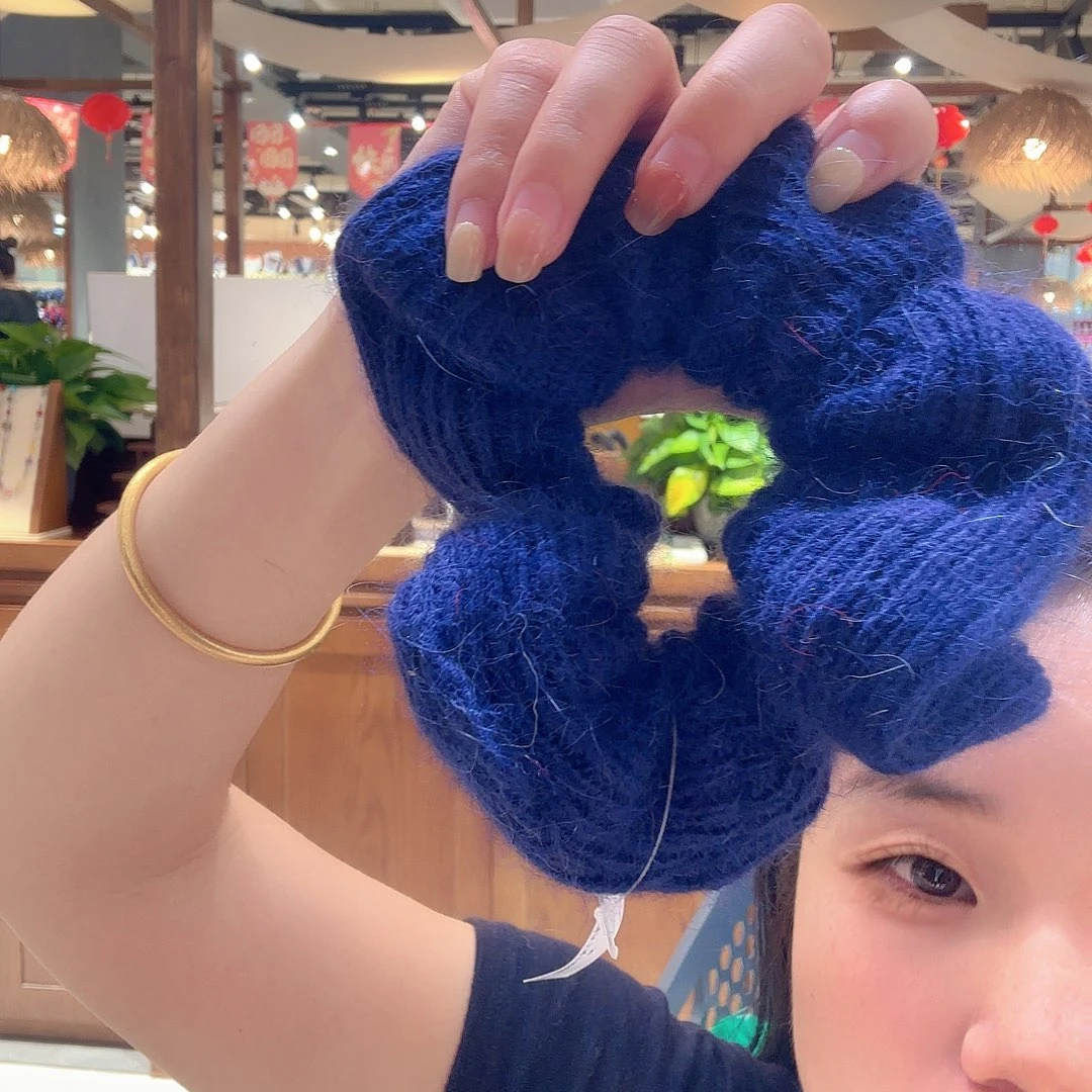 皮质非金属毛线去发圈