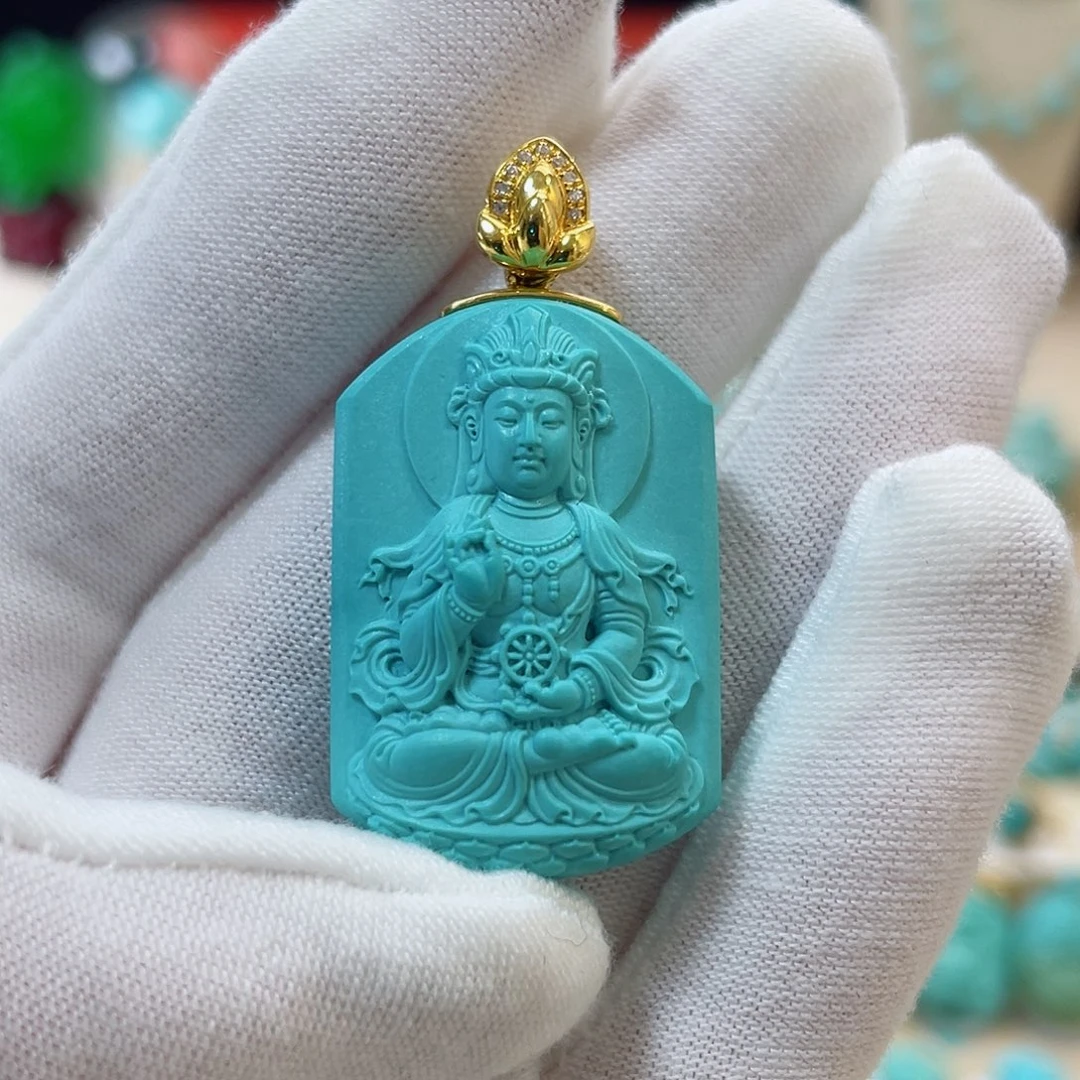 绿松石珠宝奇石未镶嵌