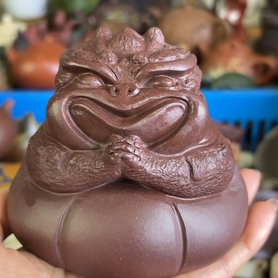 紫砂茶宠微瑕尾货听清再拍
