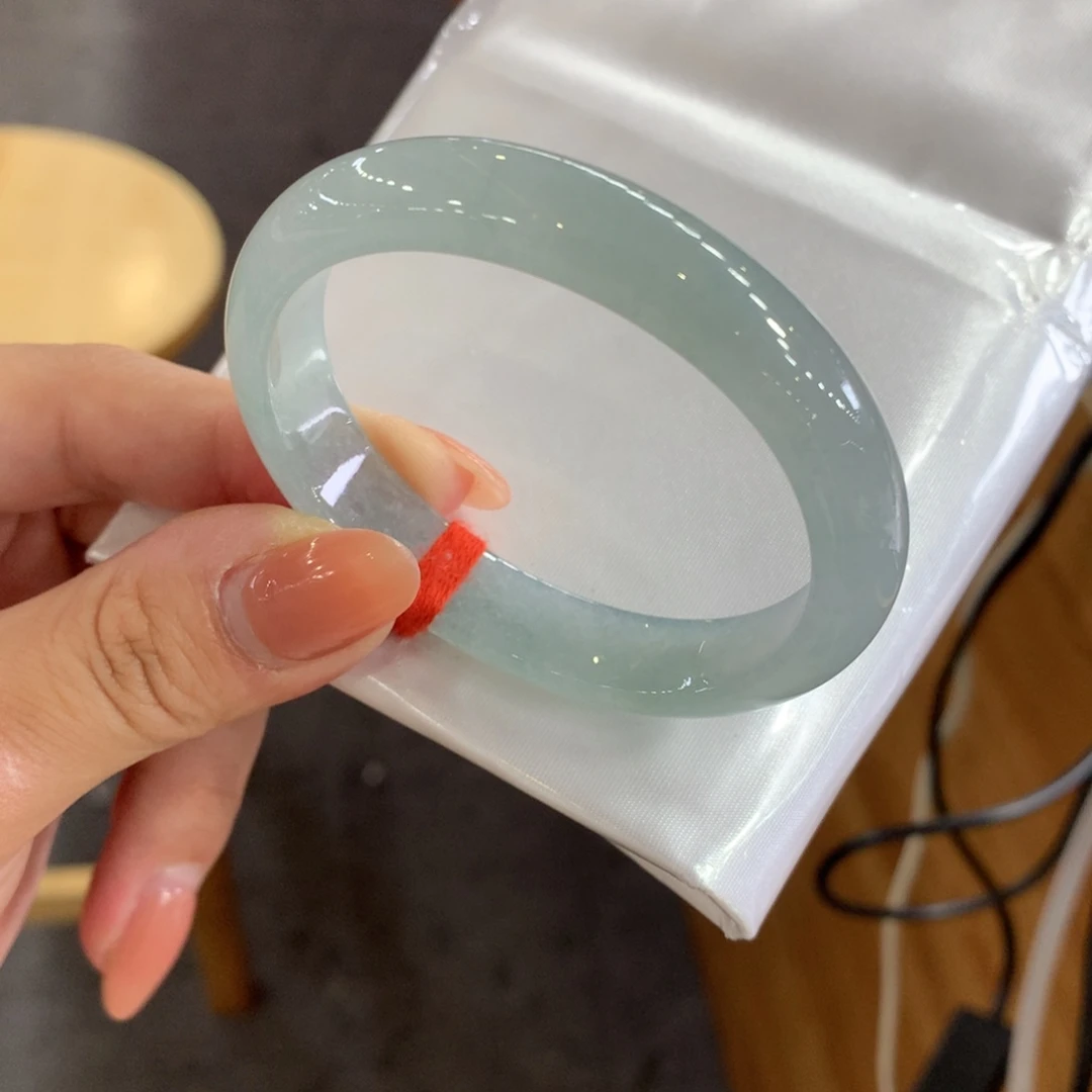 翡翠未镶嵌手镯天然Ａ货翡翠53/54