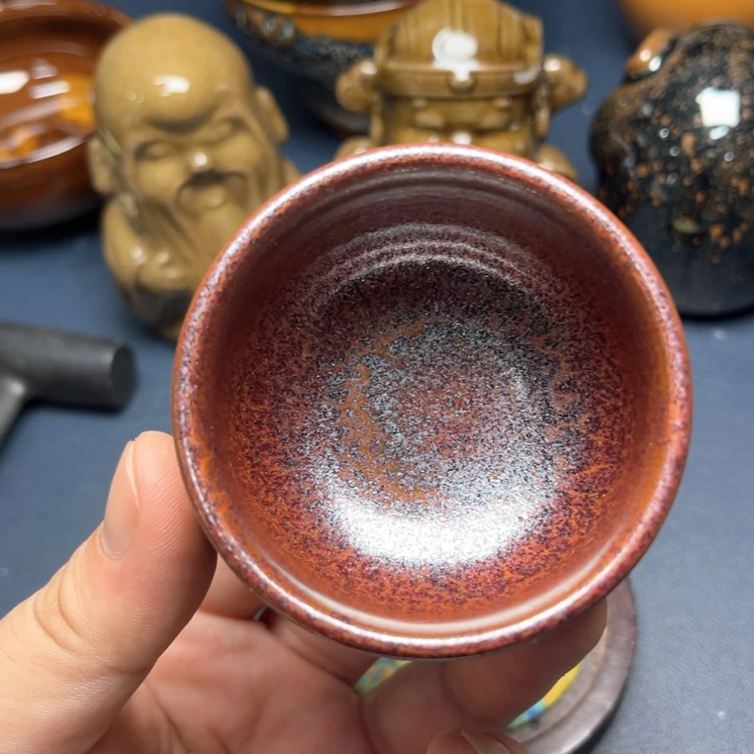 茶盏建盏手握泡茶主人杯