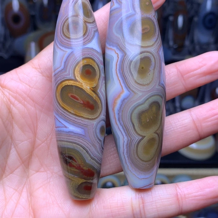 用***3玛瑙/玉髓未镶嵌颈饰