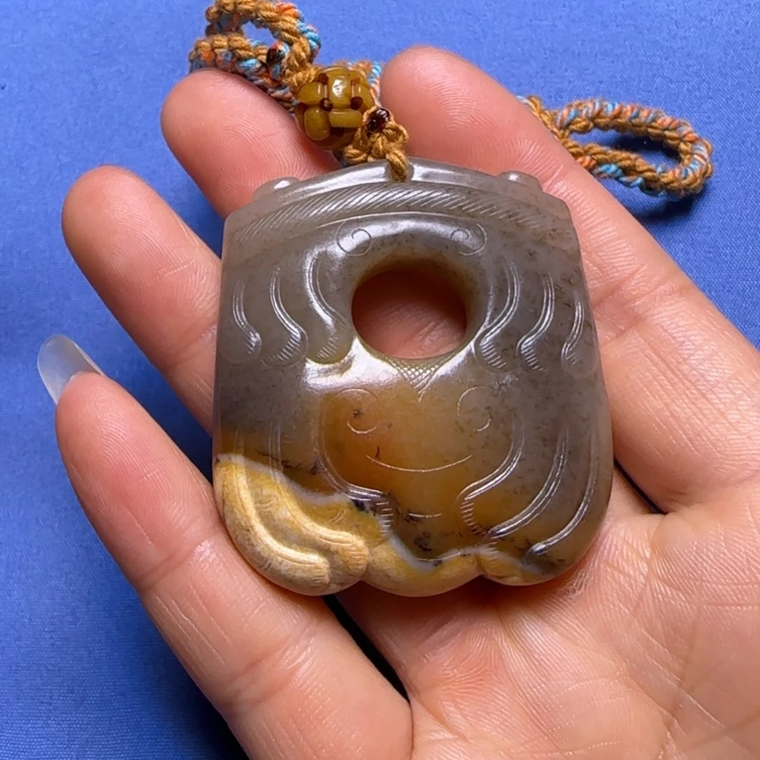 f***y和田玉未镶嵌颈饰