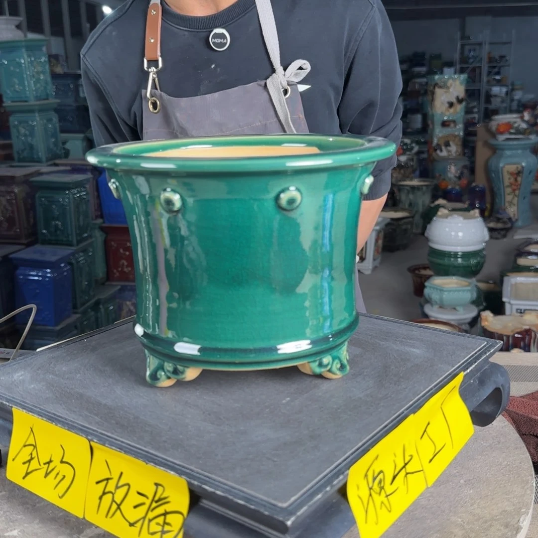 一风堂石湾花盆。