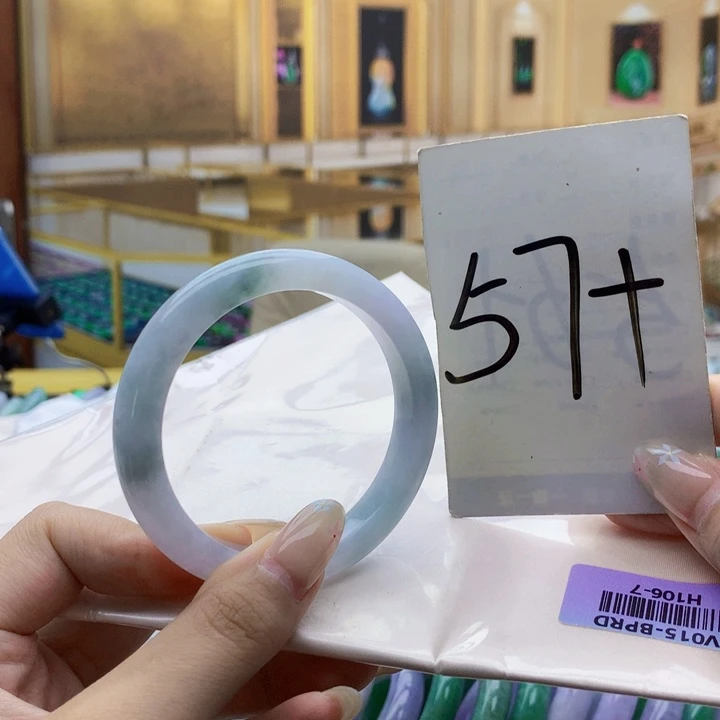 翡翠未镶嵌手镯00999……