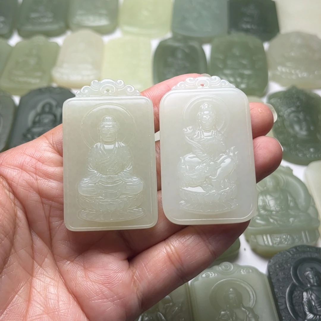 可***声定制和田玉精品抛光