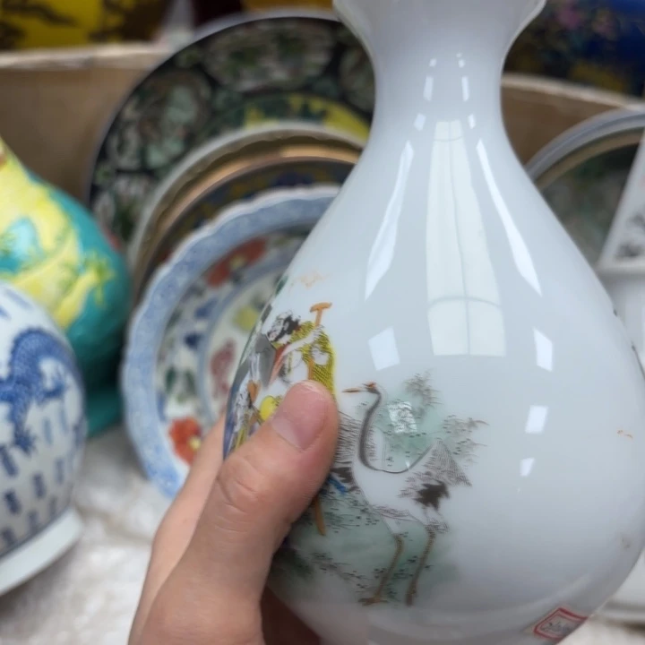 瓷片瓷器摆件瓷器摆件