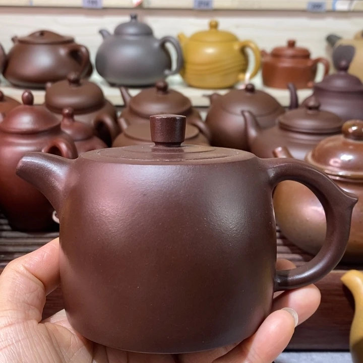 紫砂茶壶微瑕处理一把