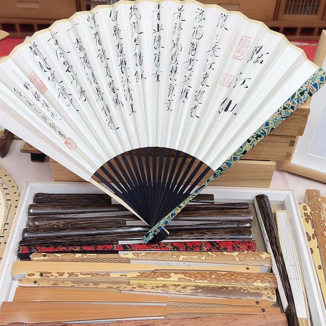 书法书法 95寸青色大漆手写手绘 默认粘好