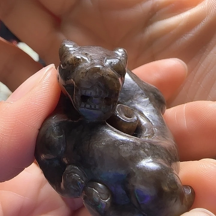 和田玉车挂未镶嵌