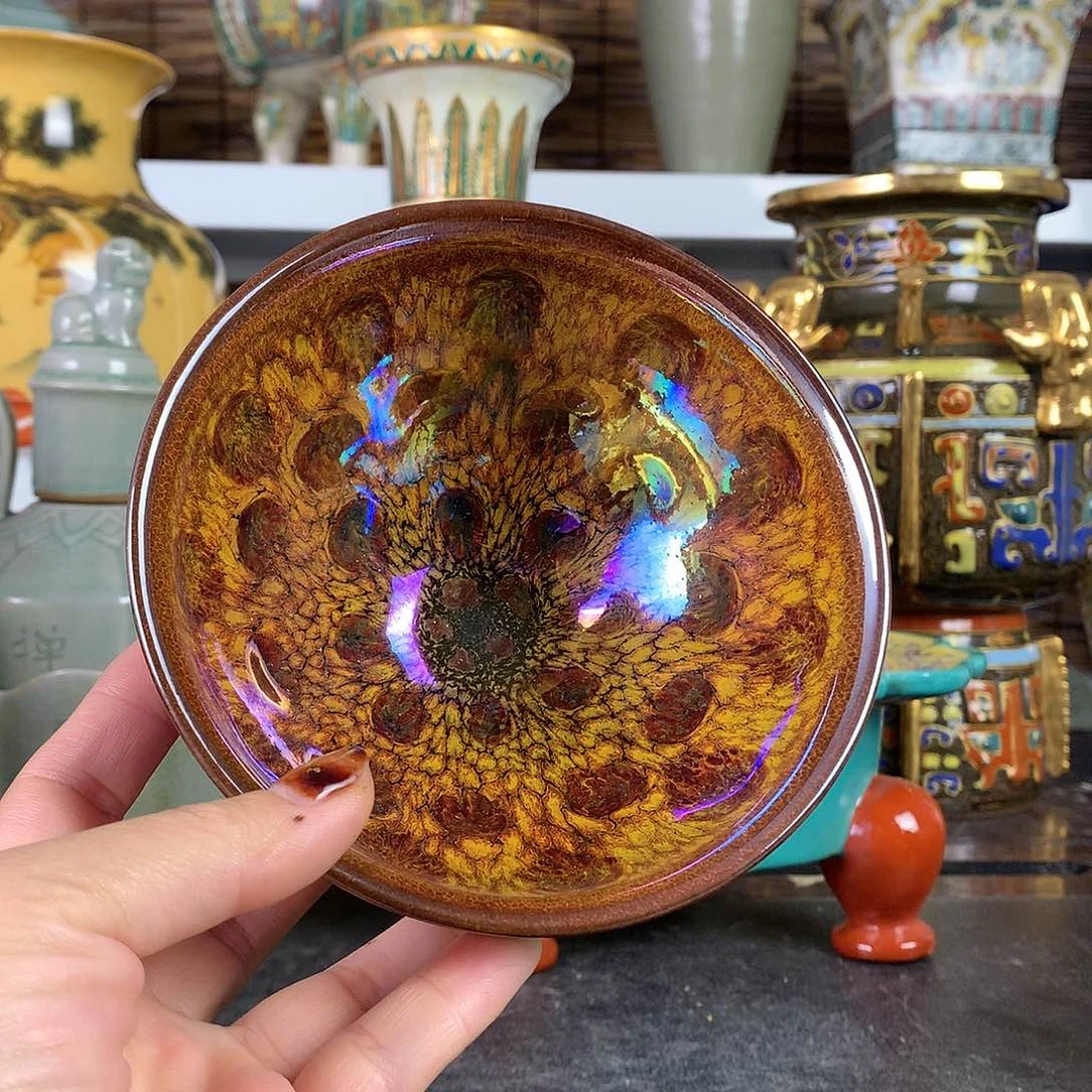 摆件瓷器真的很漂亮的