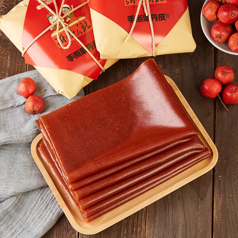 【沂蒙公社】公社手撕果丹皮食用大片传统工艺优质山楂糕解馋