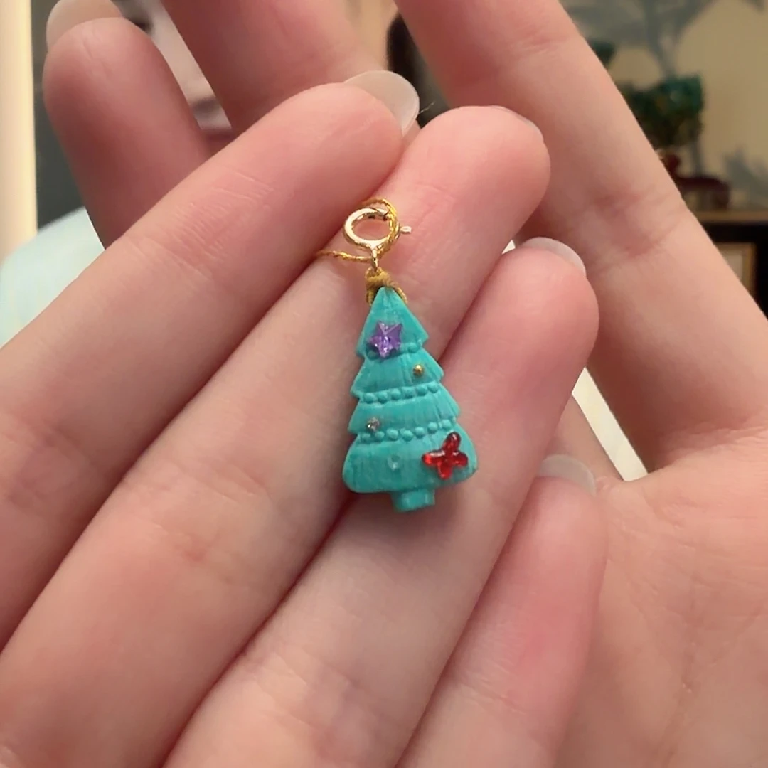 绿松石未镶嵌颈饰