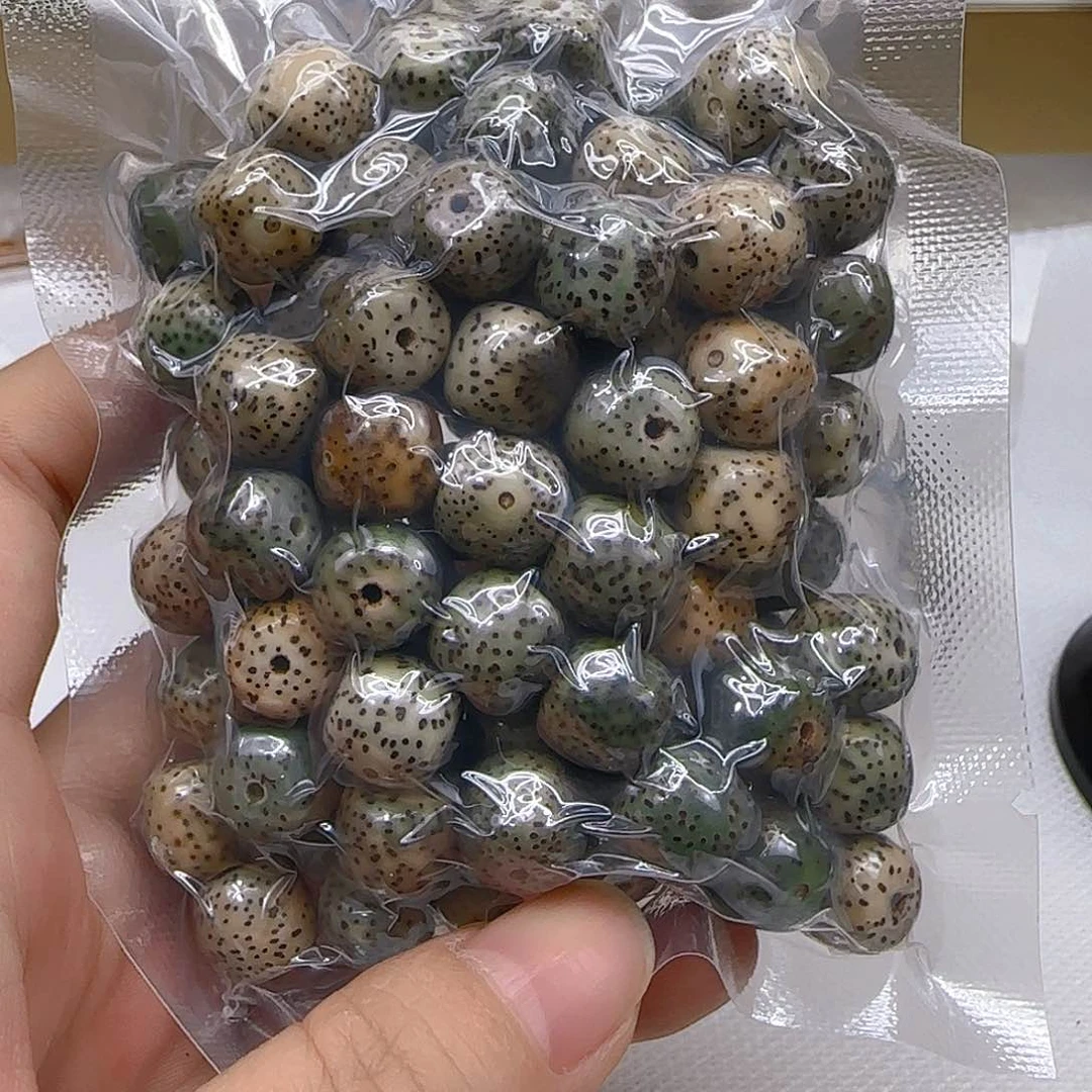 星月菩提手串51哈哈石玉星月菩提散籽