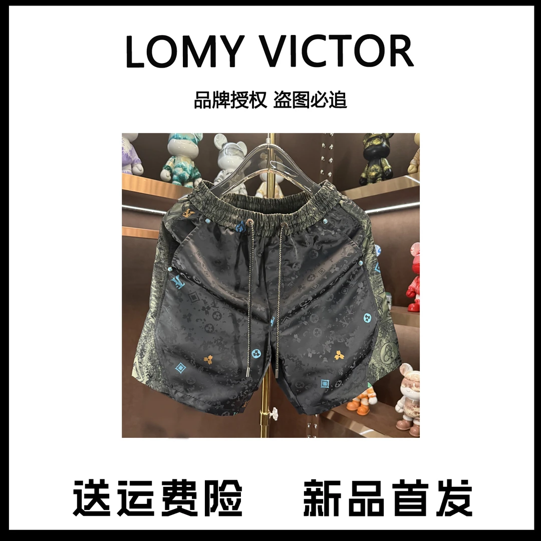 【ZB-DK5001】欧货轻奢高定短裤五分裤宽松