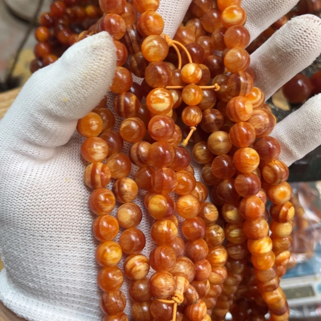 松木（琥珀木）手串/手链青*5条1.0.108