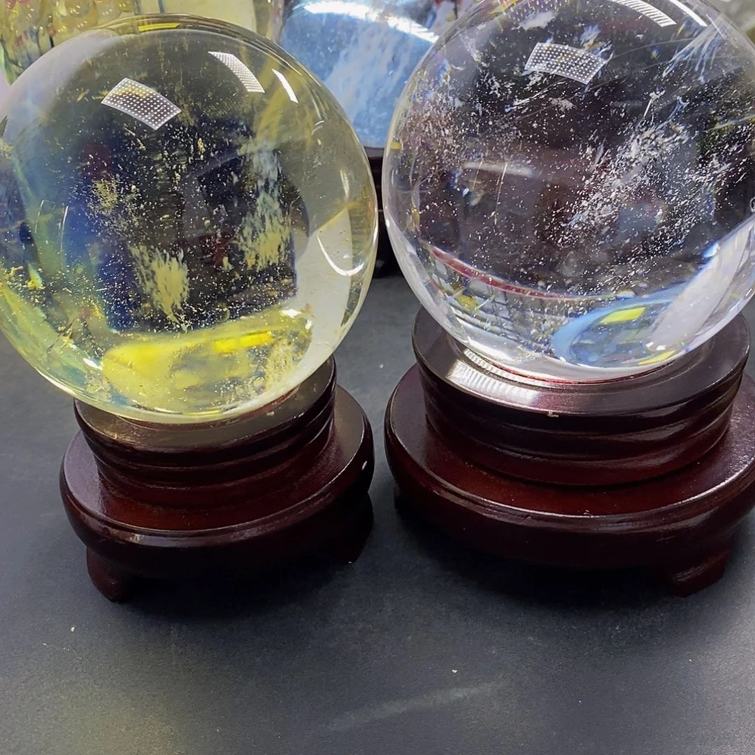 .***间石材10.8白黄摆件