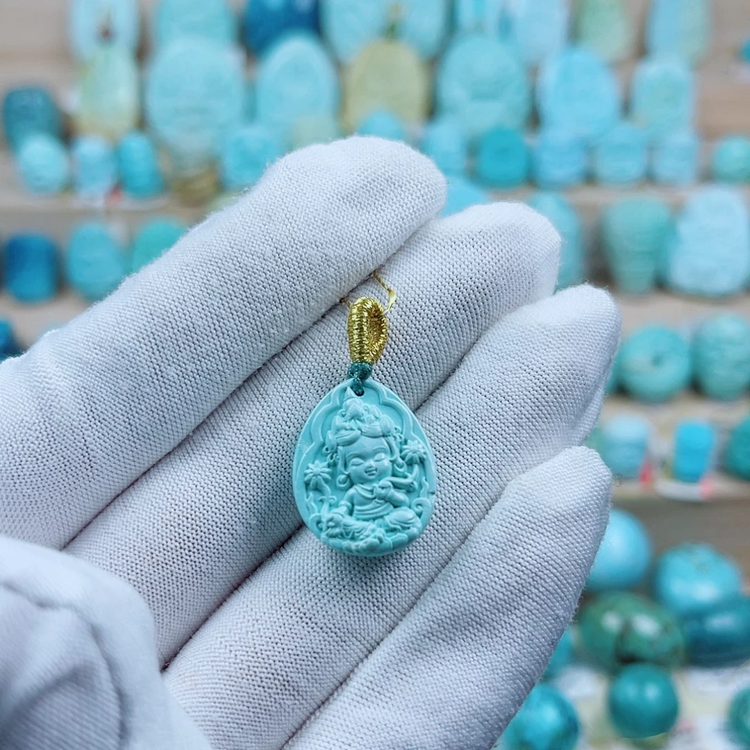 绿松石未镶嵌珠宝奇石