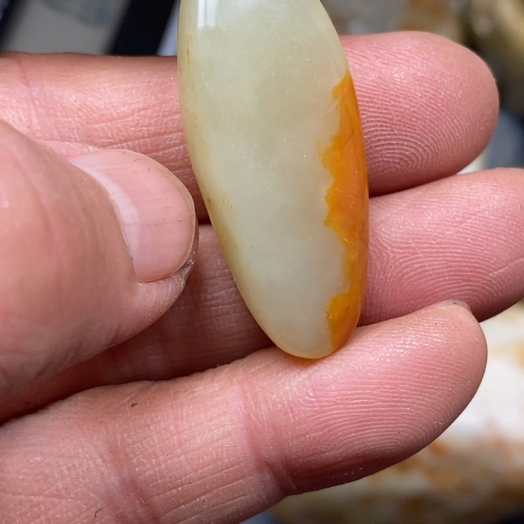 和田玉挂件银S925镀金镶嵌