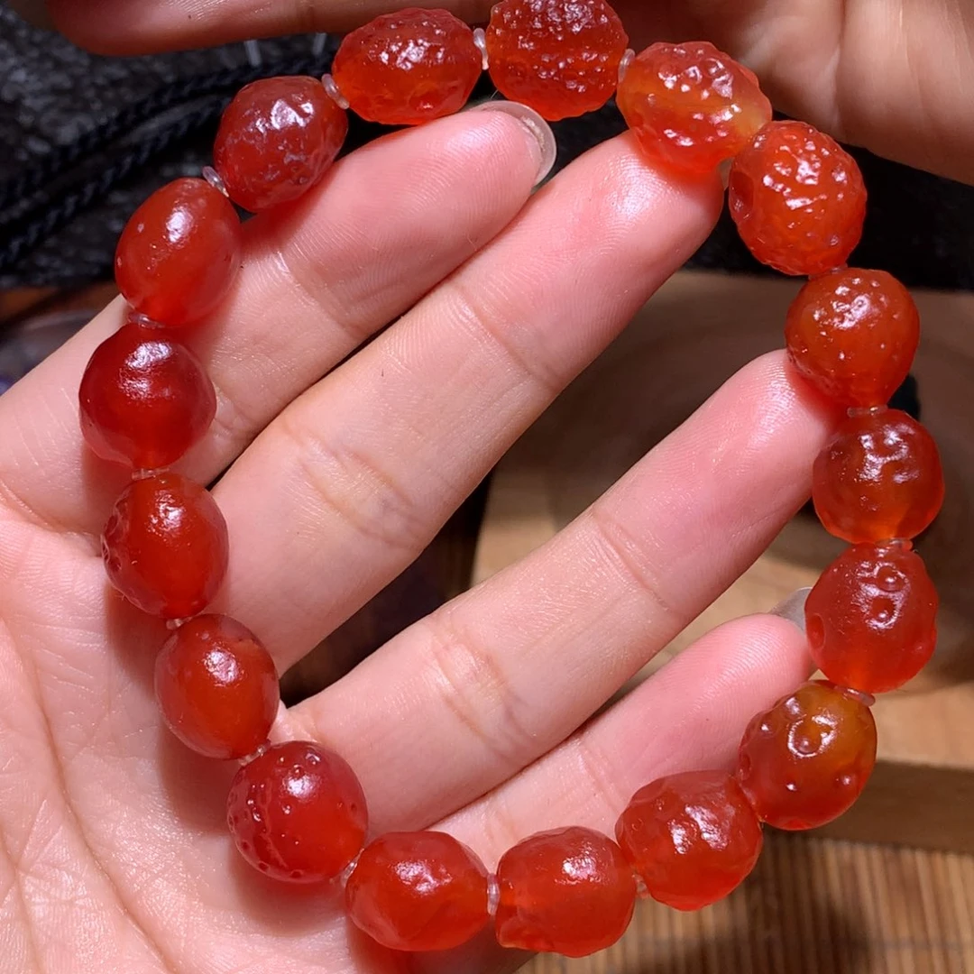 未镶嵌玛瑙/玉髓珠宝半成品