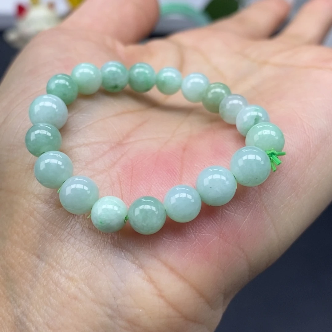 翡翠未镶嵌手链手串