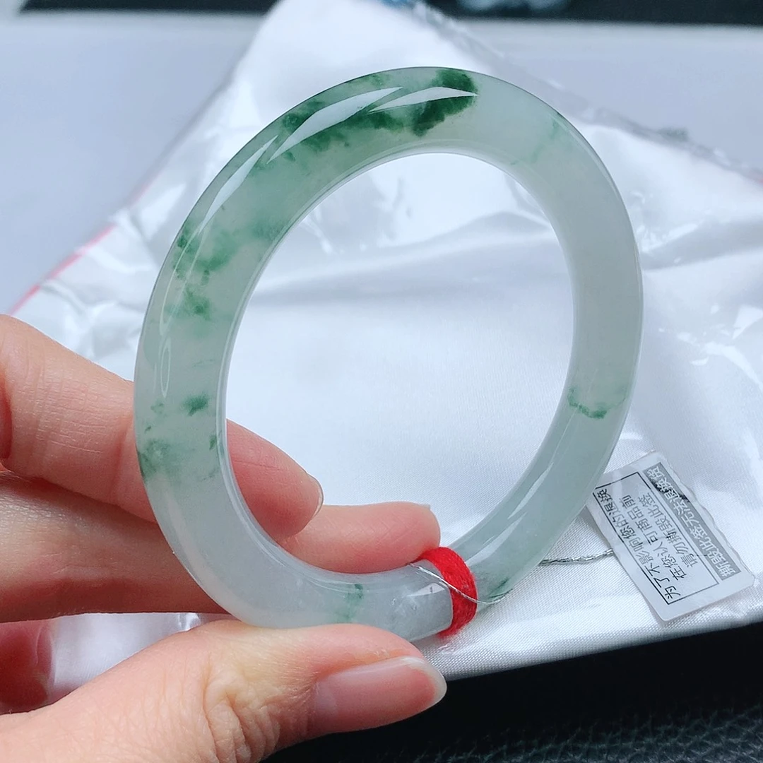 翡翠手镯（圆镯）未镶嵌55➕圆