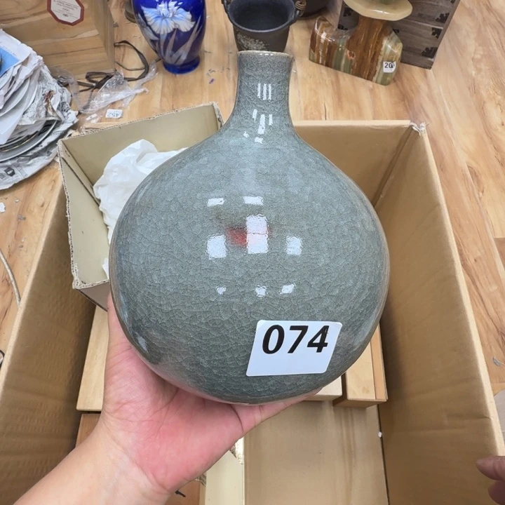 瓷片工艺品摆件瓷器摆件正能量