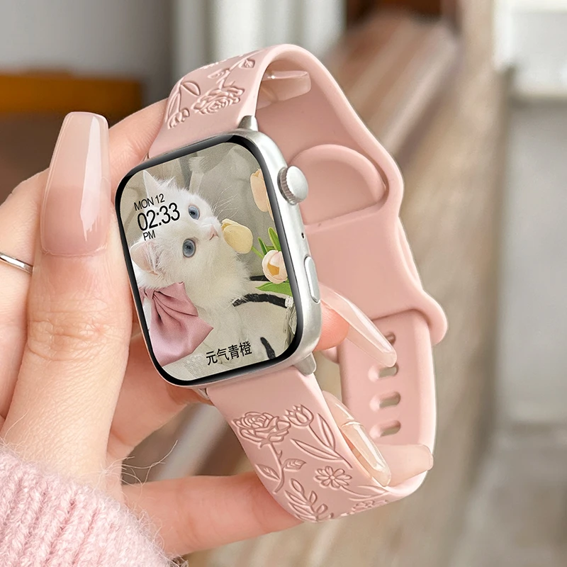 女款百搭智能手表时尚离线支付蓝牙通话多功能2025新款女士玫瑰