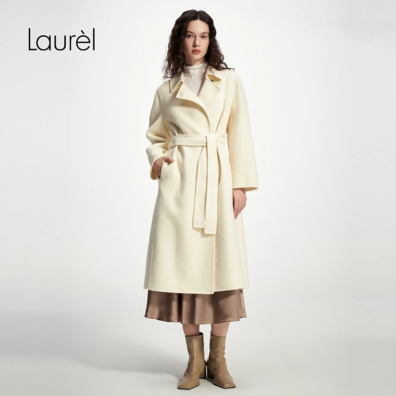 【丽公主专享】Laurel新款一粒扣大衣LWD341D00800