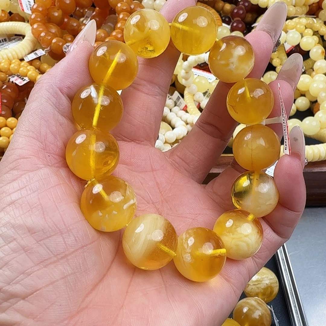 琥珀未镶嵌珠宝奇石