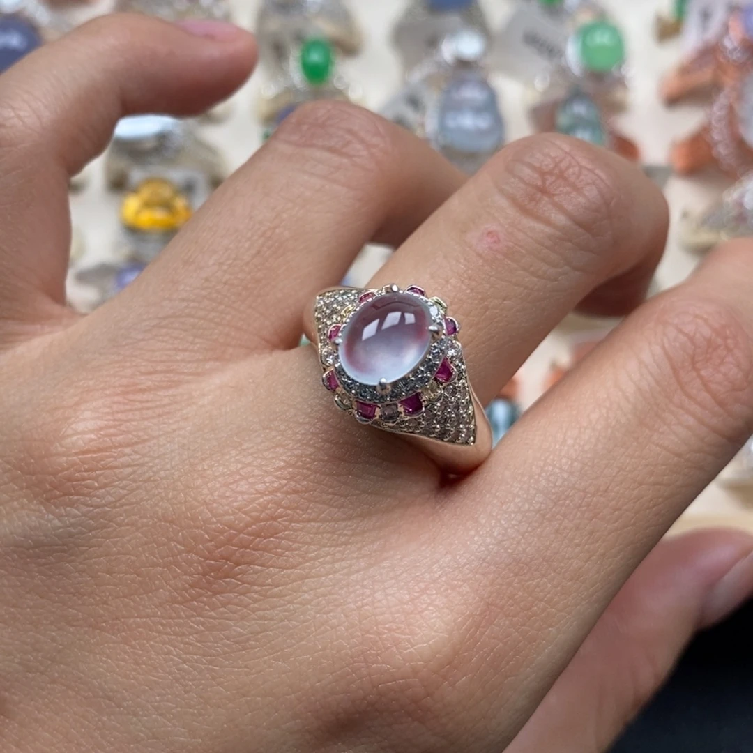 翡翠裸石缅甸天然翡翠a货