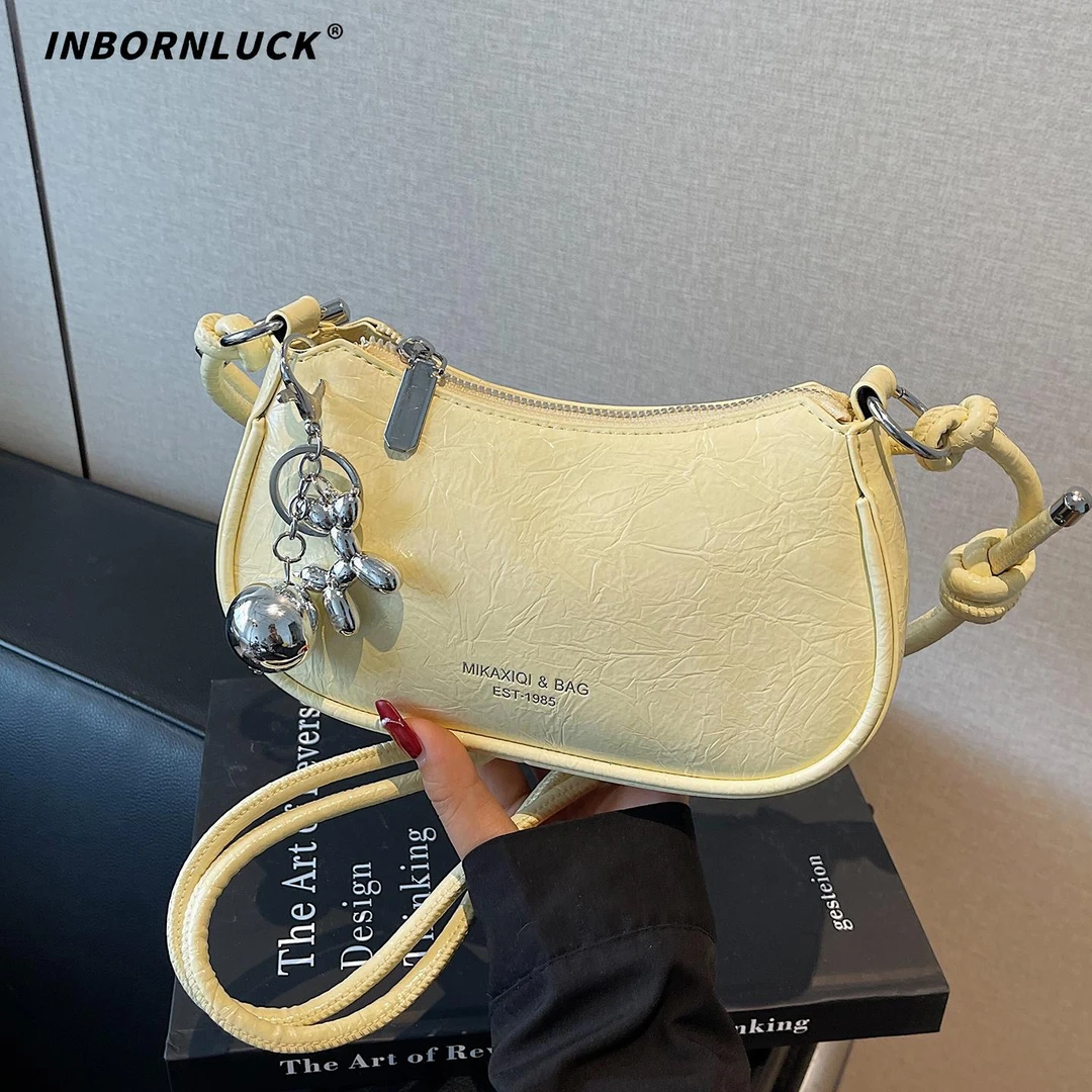 今年流行的包包女式2025新款潮高级感时尚百搭单肩腋下包斜挎小包