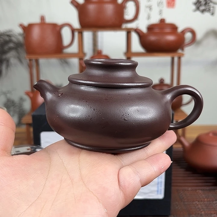 客***平茶壶紫砂微瑕处理