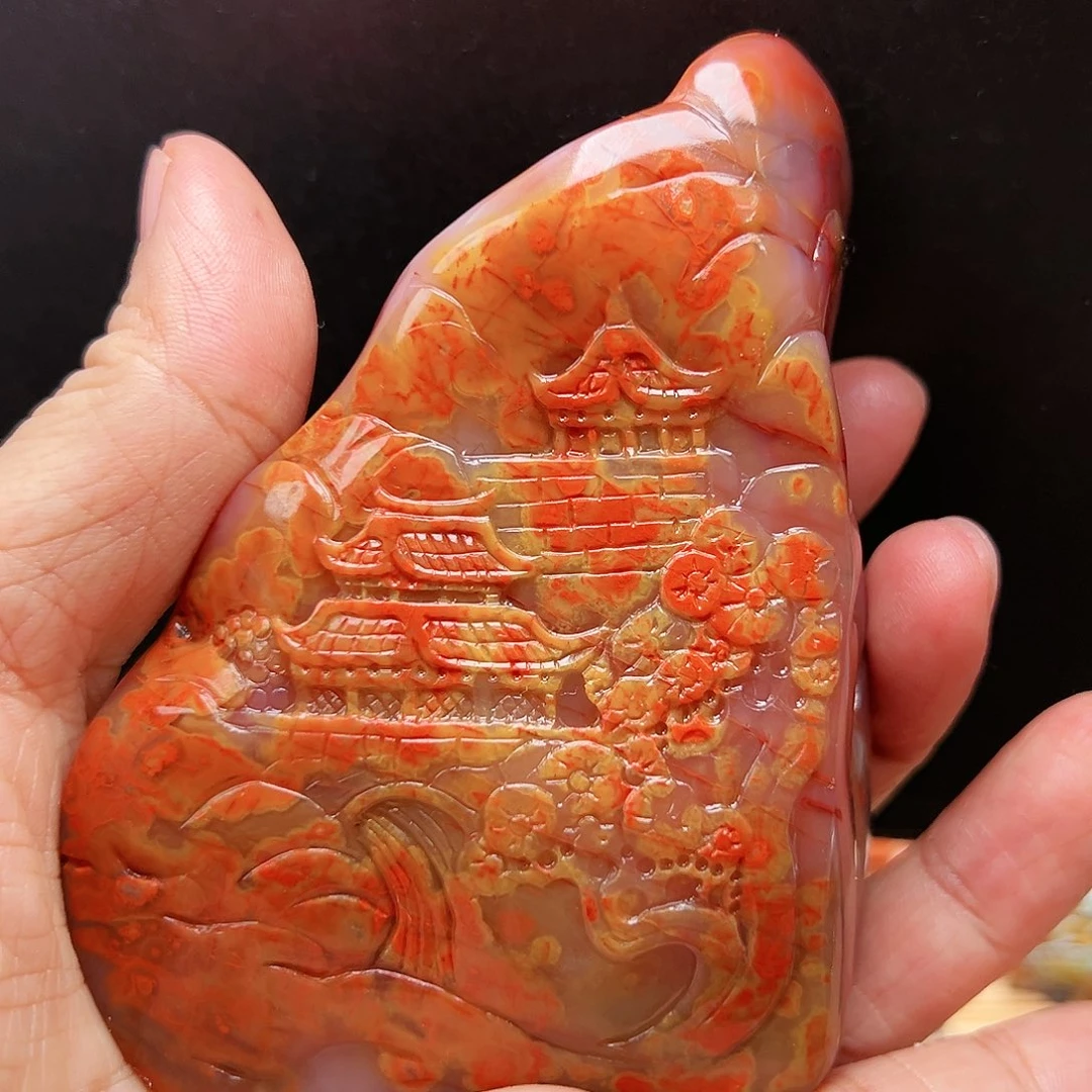 未镶嵌玛瑙/玉髓珠宝半成品