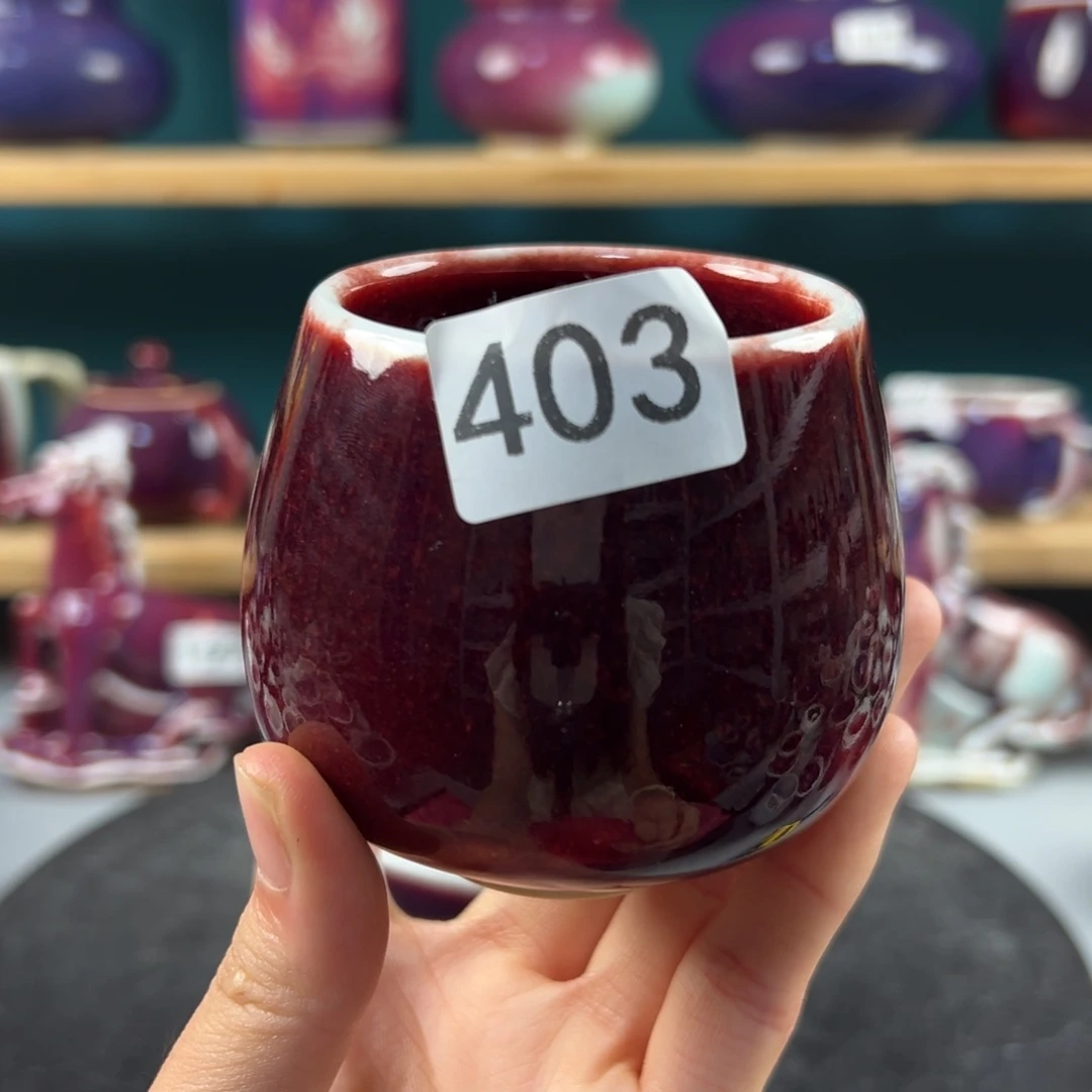 瓷片全品无暇主人杯