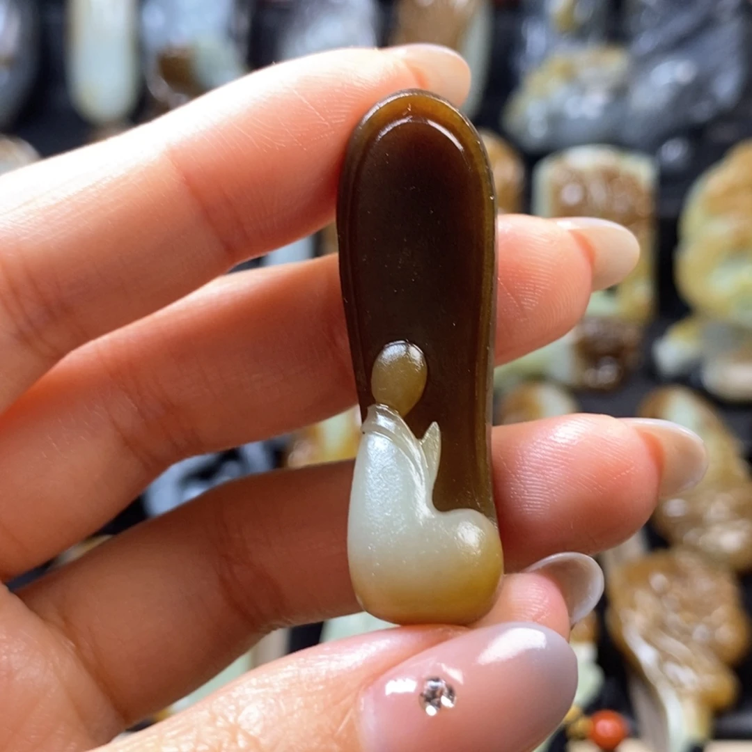 未镶嵌和田玉挂件