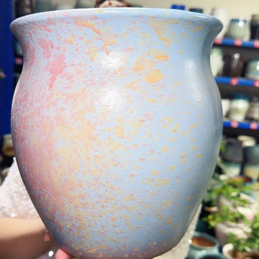 花盆紫砂高23口22